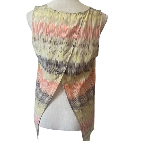 Parker | EUC Women’s PARKER Silk Split Back Tank Top Size Small S - Picture 2 of 8
